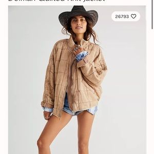 Free people quilted jacket